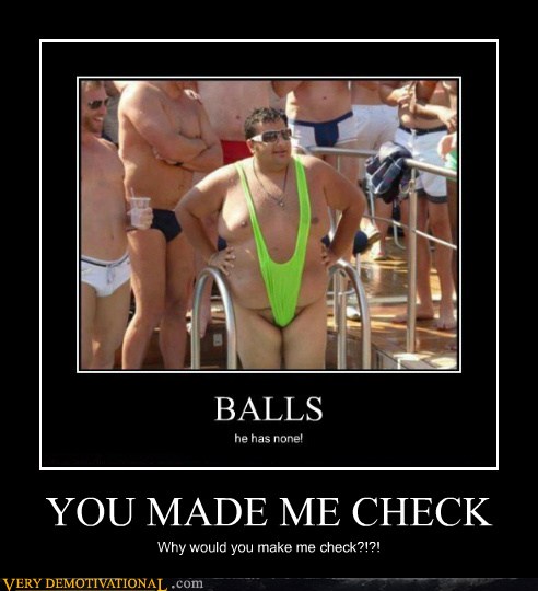 Fat Man In Mankini