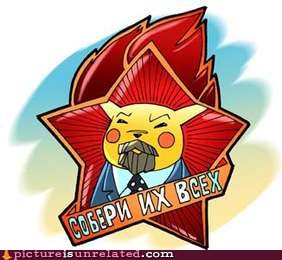 You pikachu catches in russia In Soviet