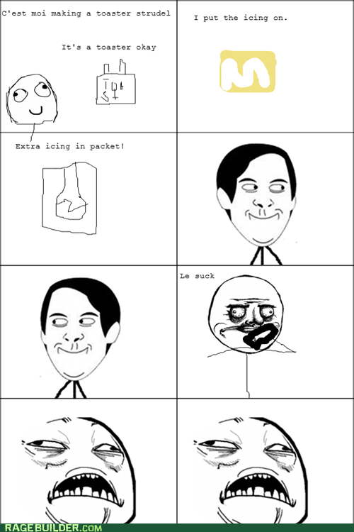The Best Part of Toaster Strudel Isn't Even the Strudel - Rage Comics