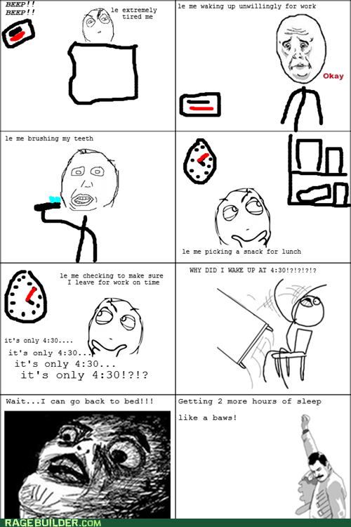 It's Rage O'Clock - Rage Comics - rage comics