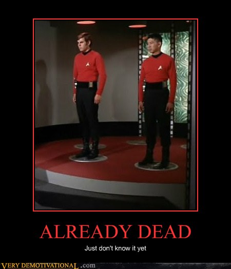 star trek red shirt joke