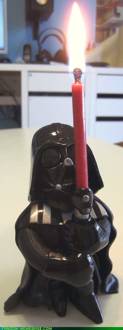 darth vader candle