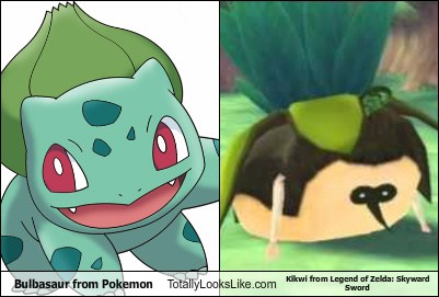 Bulbasaur From Pokemon Totally Looks Like Kikwi From Legend Of