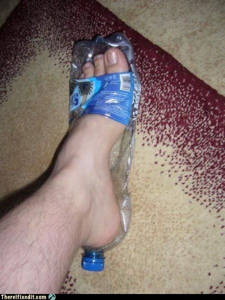 water bottle shoes