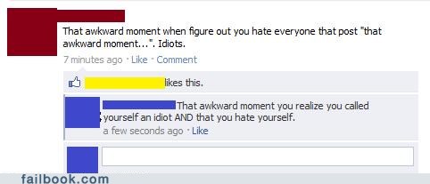 Masochists on Facebook - Failbook - Failing On Facebook