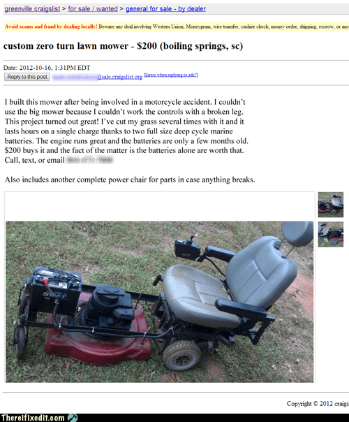 Lawnmowers craigslist discount