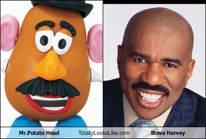 Steve harvey and store mr potato head