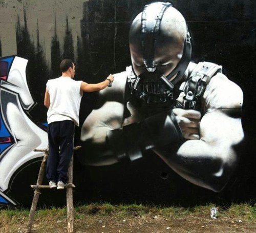 Bane Mural WIN - WIN! - epic win photos