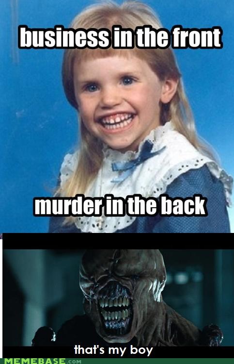 1:1 Teeth to Mullet Ratio - Memebase - Funny Memes