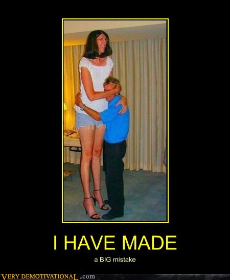 Very Demotivational Mistake Very Demotivational Posters Start Your Day Wrong