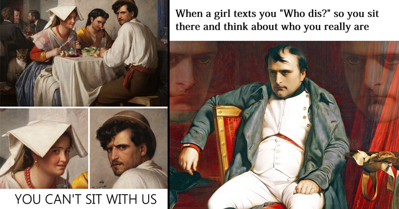 19 Classical Art Memes That Are Way Better Than Walking Through A