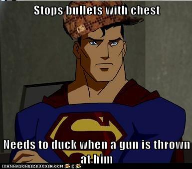 superman guns meme