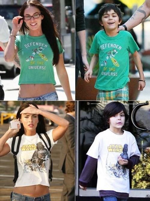 Megan Fox Likes To Borrow Her Step Son S Shirts Poorly Dressed