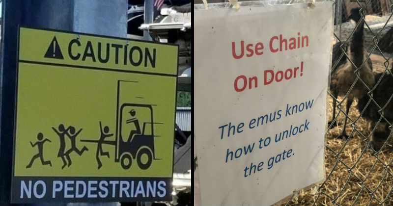 20 Spooky Signs That Are Scarier than They Have the Right to Be - FAIL ...