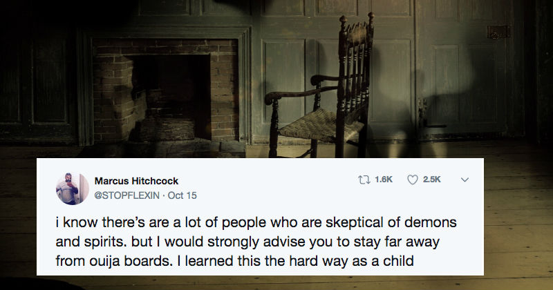 Traumatized Guy's Twitter Thread About Cursed Ouija Board Experience 