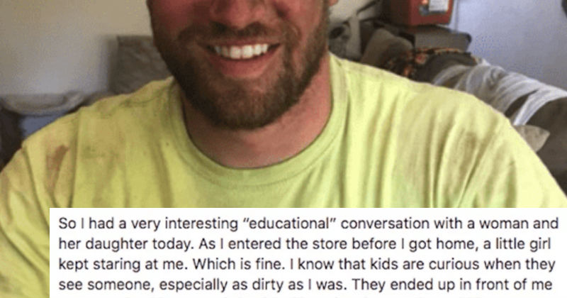 Blue Collar Worker Puts Ignorant Mom In Her Place For Calling Him ...