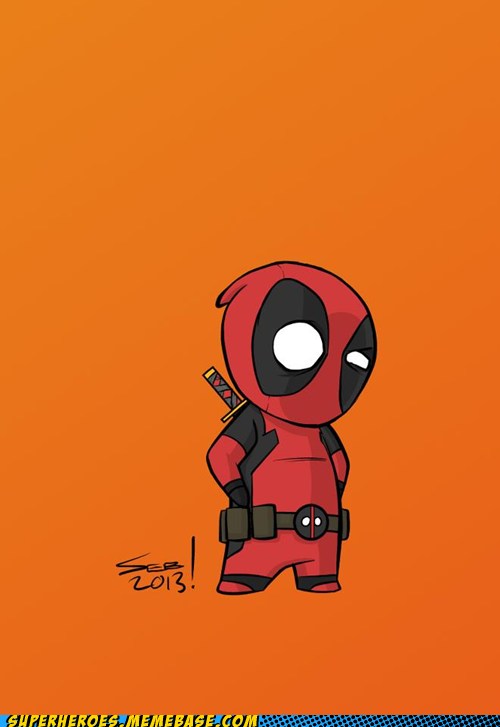 Baby Deadpool - Superheroes - superheroes, batman, superman, avengers