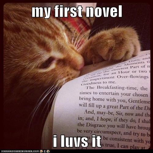 Reading is Delish! - Lolcats - lol | cat memes | funny cats | funny cat