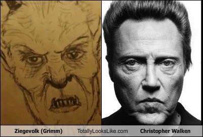 Ziegevolk (Grimm) Totally Looks Like Christopher Walken - Totally Looks Like