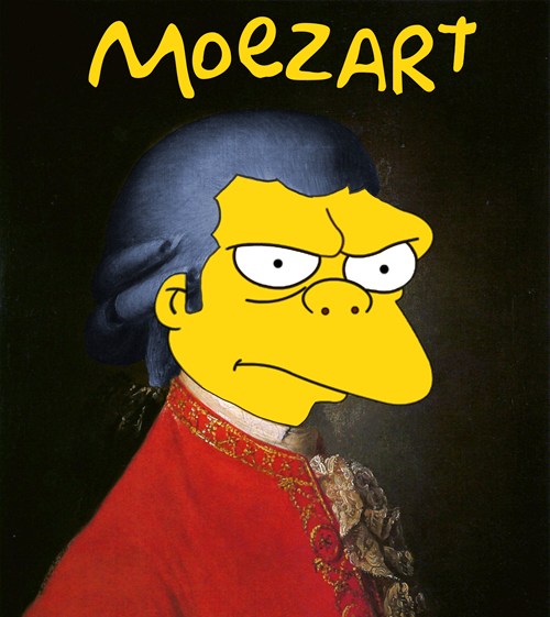 Puns - mozart - Funny Puns - Pun Pictures - Cheezburger