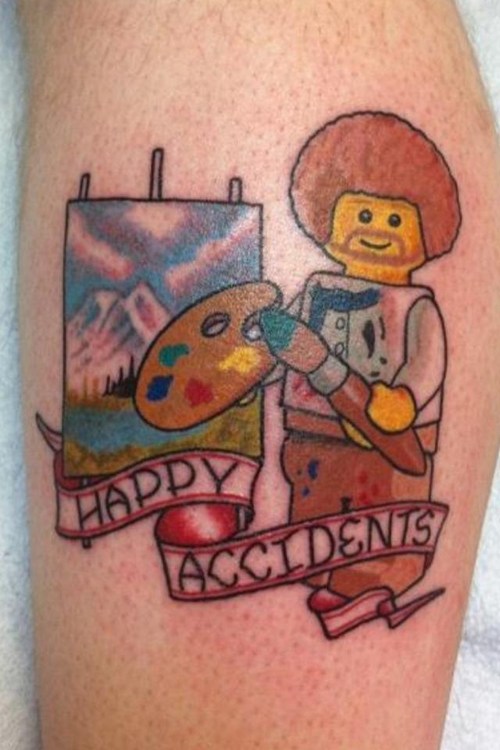 Bob ross lego discount man