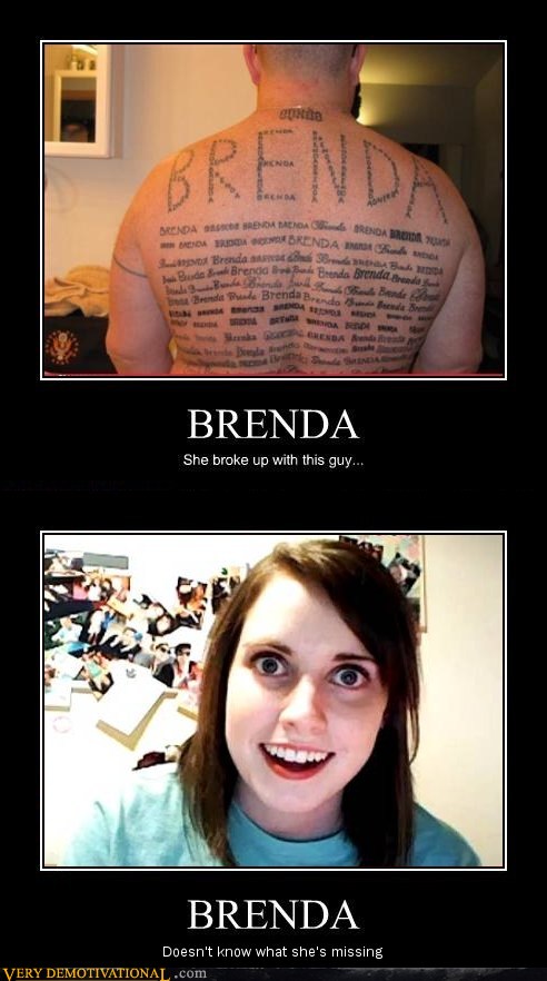 Very Demotivational - overly attached girlfriend - Very ...