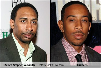 ESPN's Stephen A. Smith Totally Looks Like Ludacris - Totally Looks Like