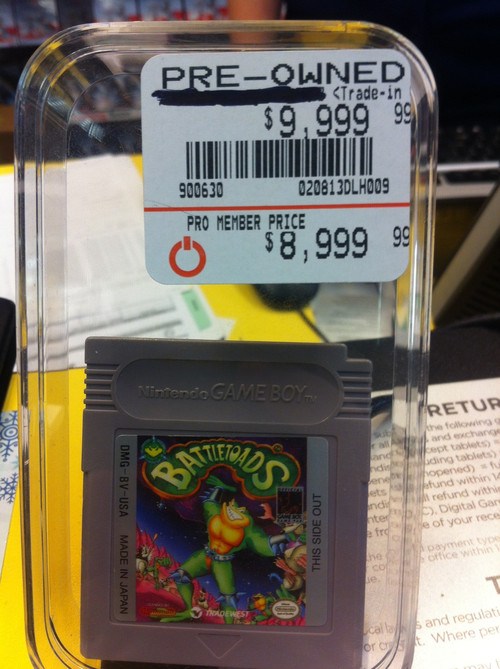 Battletoads Gamestop Meme