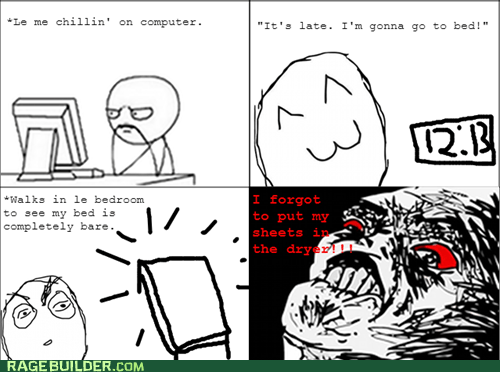 Now I Have to Stay Up Another Two Hours... - Rage Comics - rage comics