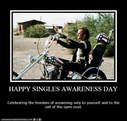 Singles Awareness Day - It's a Wind-Blowing-Through-Your 