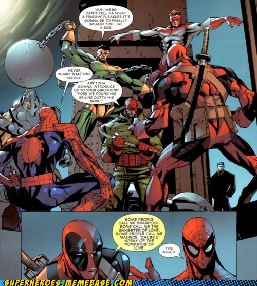 Deadpool Goes By Many Names Superheroes Sup