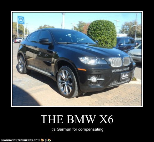 THE BMW X6 - Cheezburger - Funny Memes  Funny Pictures