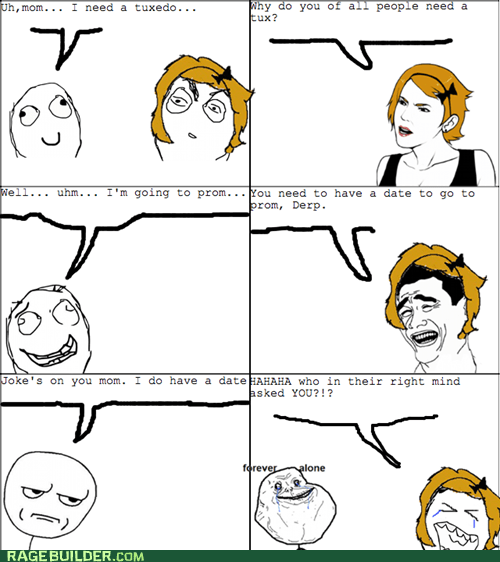 I Swear I'm Going to Prom! - Rage Comics - rage comics