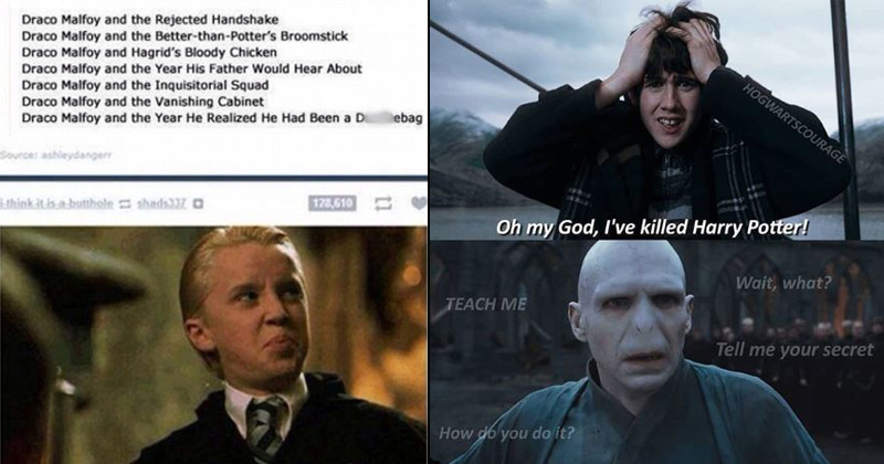 Go away draco!, Harry Potter Memes