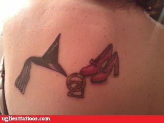 wizard of oz heart tattoo