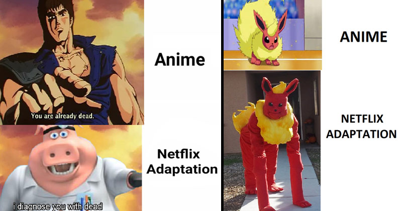 Manga Anime Netflix Adaptation Anime Meme On Me Me