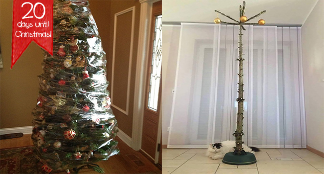 20 Brilliant Ways To Cat Proof Your Christmas Tree I Can