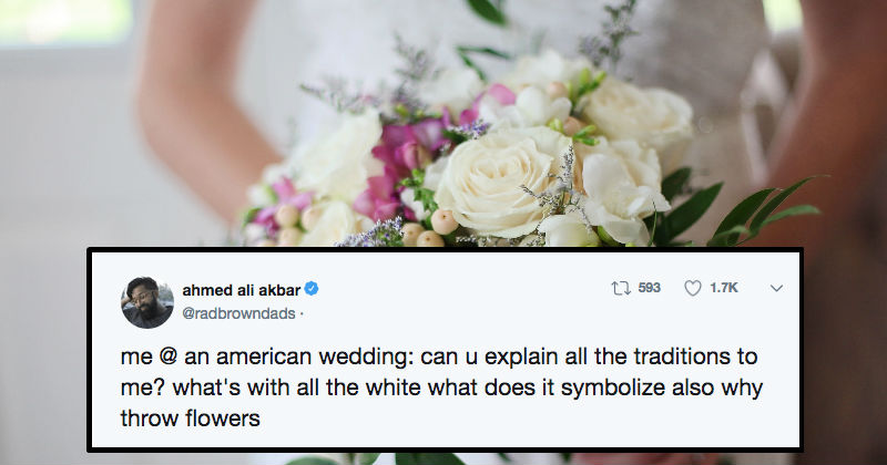 Guy S Twitter Thread Hilariously Explains American Wedding