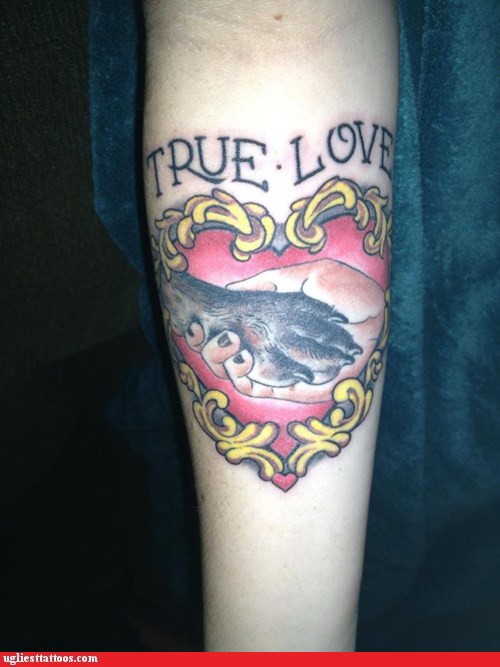 Random Worst True Love Tattoos