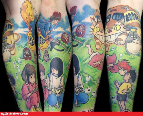 Anime Tat WIN! - Ugliest Tattoos - funny tattoos | bad tattoos