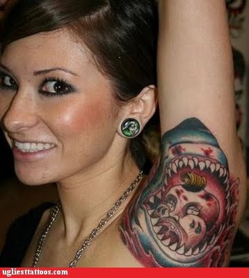 Ugliest Tattoos - armpit tattoos - Bad tattoos of horrible fail situations  that are permanent and on your body. - funny tattoos | bad tattoos |  horrible tattoos | tattoo fail - Cheezburger