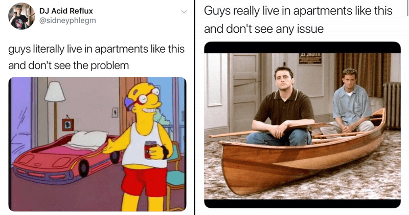 'Guys Really Live In Apartments Like This' Is Our New Favorite Twitter