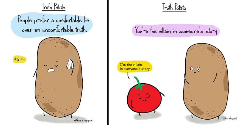 35 'Truth Potato' Comics That Hilariously Illustrate Life's Harsh ...