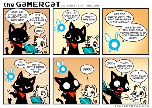 8 Hilarious Comics From The GamerCat - I Can Has Cheezburger?