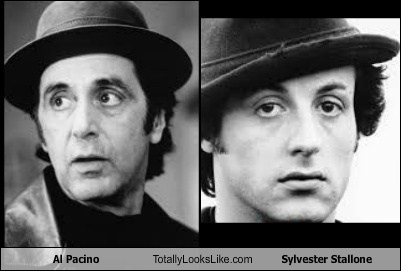 Al Pacino Totally Looks Like Sylvester Stallone - Totally Looks Like