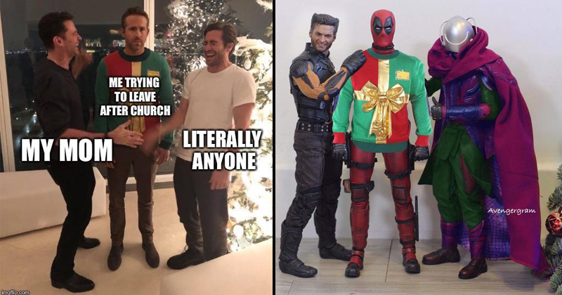 Ryan Reynolds: Hugh Jackman, Jake Gyllenhaal pull ugly sweater prank