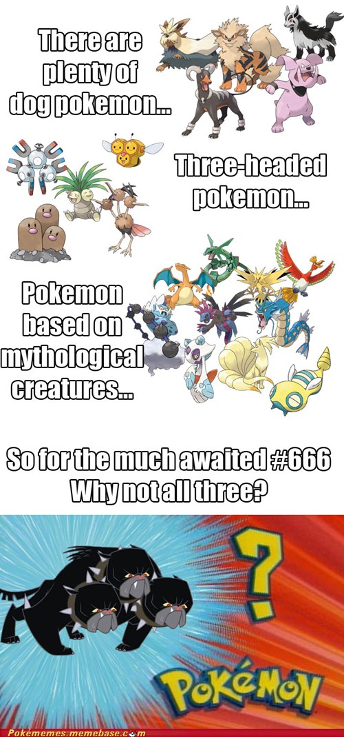 Need a New Pokémon? Why Not a Cerberus? - Pokémemes - Pokémon, Pokémon GO