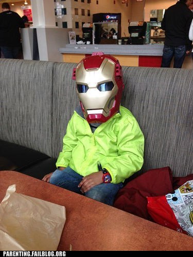 Iron Man Rejects Your Food Court Offerings - Parenting - crazy ...