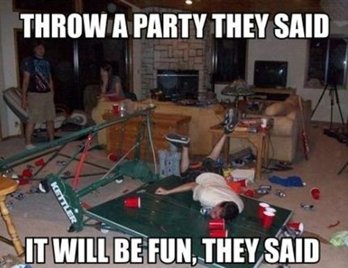 Looks Fun To Us After 12 Funny Pictures Party Fails Party Poopers Fail Blog Fails