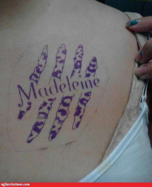 Madeline Was a Beast, to be Fair - Ugliest Tattoos - funny tattoos | bad  tattoos | horrible tattoos | tattoo fail